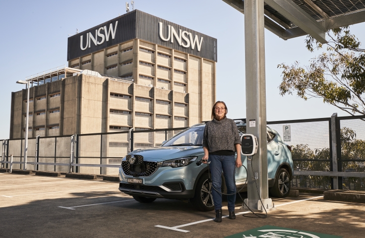 Solar EV Stations at UNSW 
